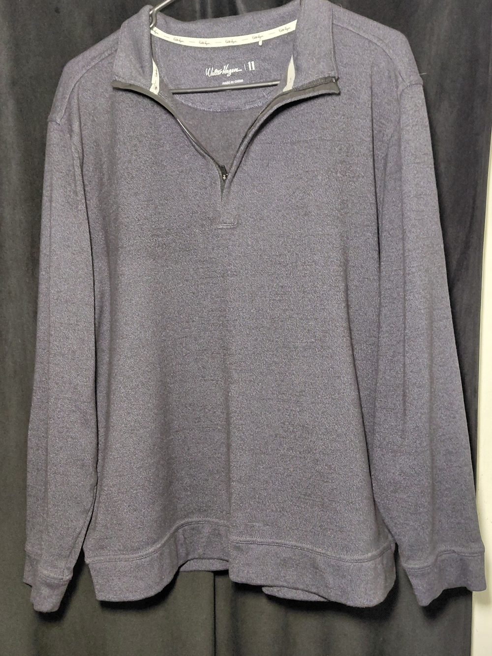 Walter Hagen Men's Half-Zip Pullover Sweater - Gray